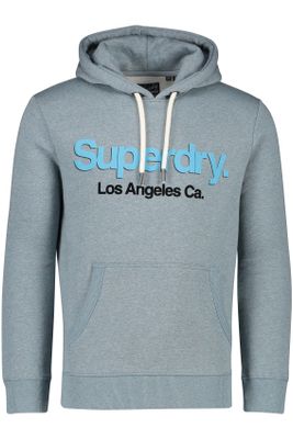 Superdry Superdry sweater katoen hoodie grijs