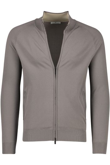 Thomas Maine vest taupe polyester