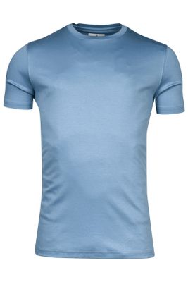 Thomas Maine Thomas Maine t-shirt blauw korte mouw