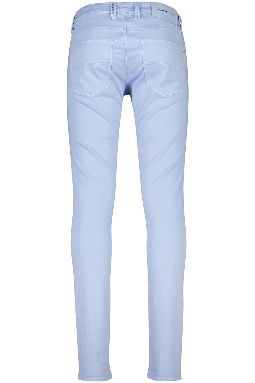 Tramarossa jeans Leonardo lichtblauw effen katoen zonder omslag