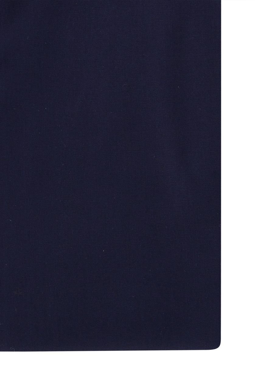 Olymp overhemd katoen mouwlengte 7 Level Five body fit donkerblauw
