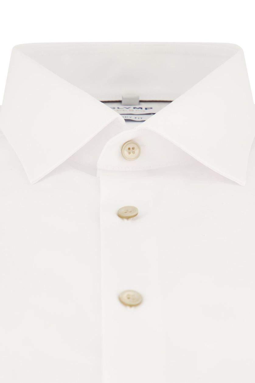 katoenen Olymp overhemd mouwlengte 7 normale fit wit