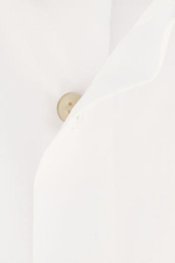 Olymp overhemd mouwlengte 7 normale fit effen wit katoen