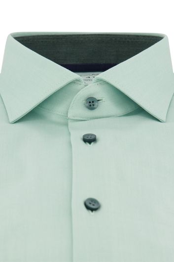 Olymp overhemd mouwlengte 7 Level Five normale fit groen effen katoen