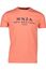 NZA t-shirt Kirkpatrick roze polyester normale fit