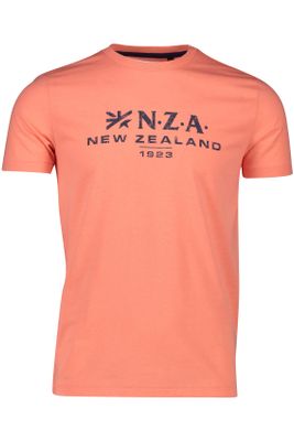 New Zealand Polyetser NZA t-shirt Kirkpatrick roze normale fit