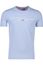 NZA t-shirt effen lichtblauw katoen normale fit