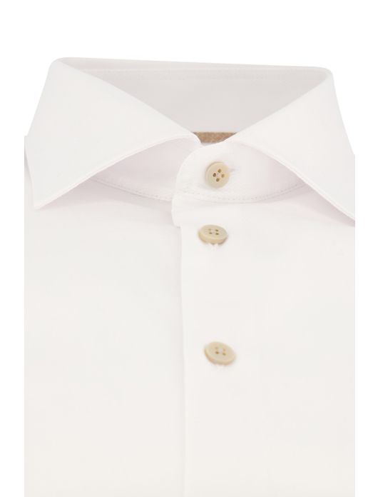 business overhemd wit Ledub Modern Fit New