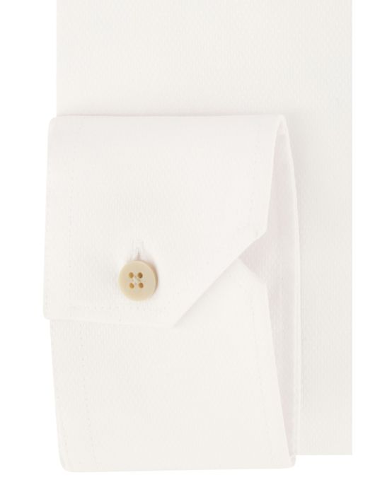 business overhemd wit Ledub Modern Fit New