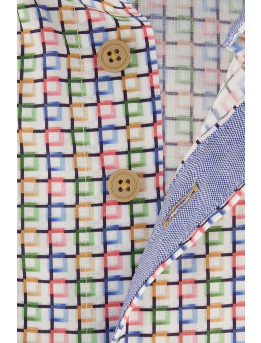 Portofino overhemd multicolor geprint