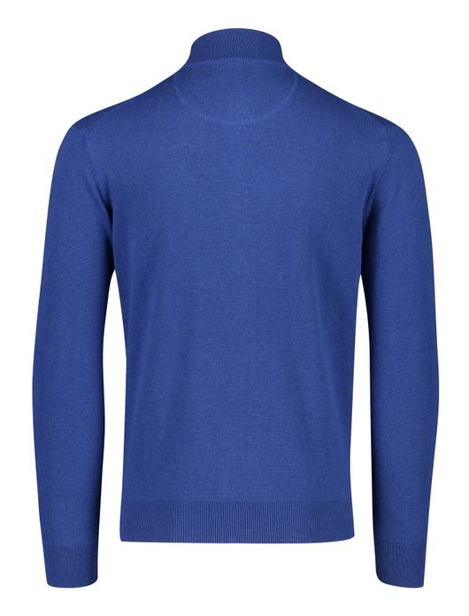 Portofino vest blauw effen