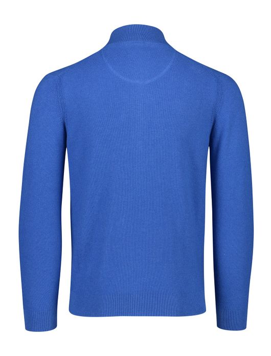 Portofino vest effen blauw