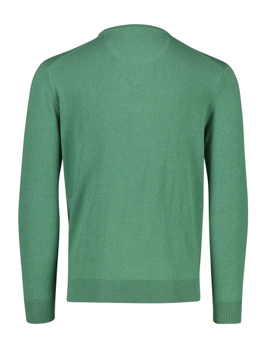 Portofino trui groen v-hals