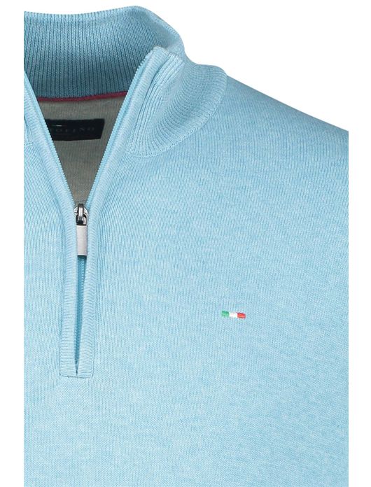 Portofino trui lichtblauw katoen