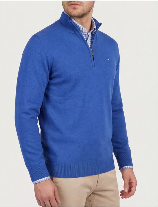 Portofino trui blauw katoen