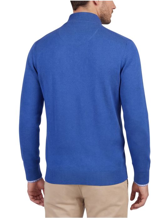 Portofino trui blauw katoen