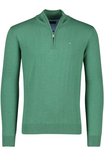 Portofino Portofino half zip trui groen