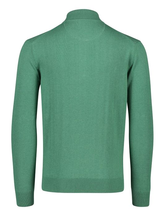 Portofino half zip trui groen