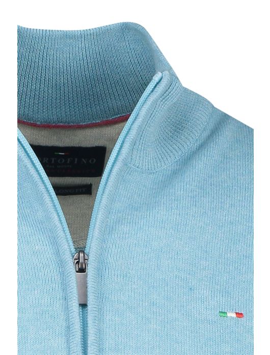 Portofino trui extra lang aqua