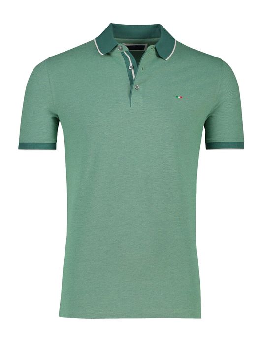 Portofino polo groen gemeleerd