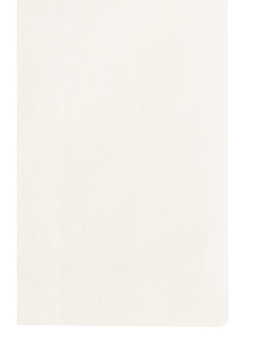 Linnen John Miller mouwlengte 7 slim fit wit overhemd