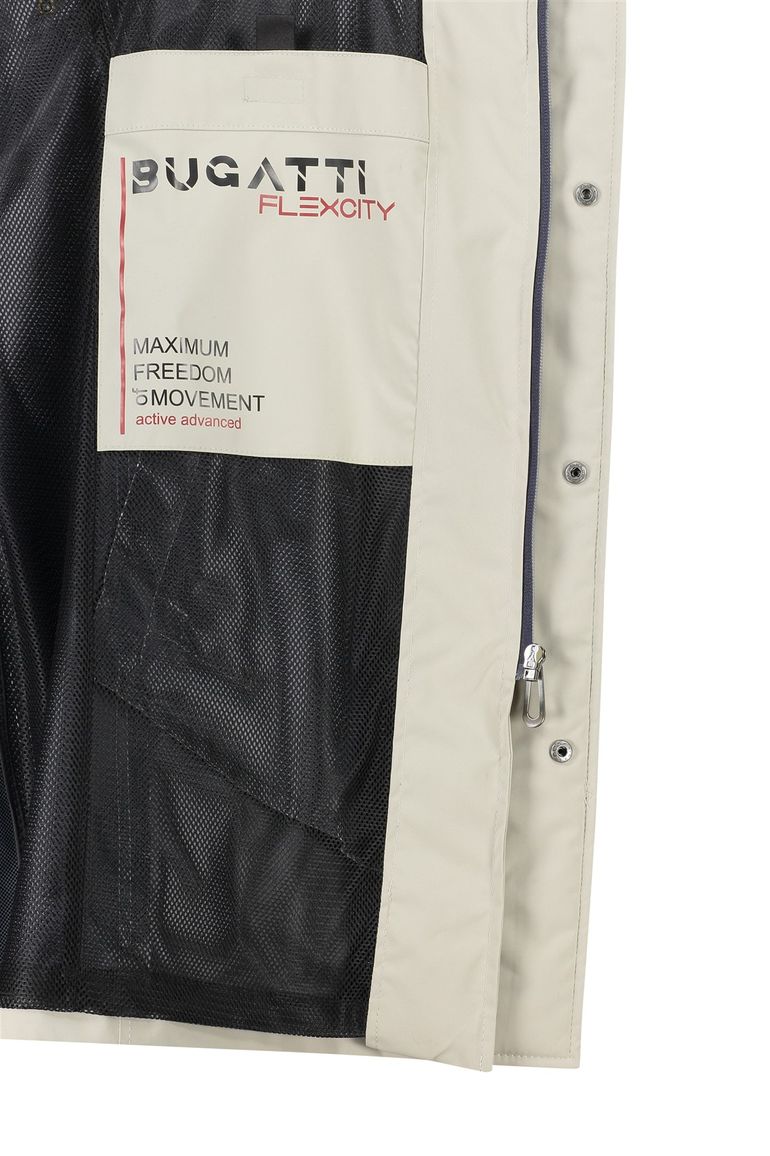 Bugatti tussenjas effen grijs