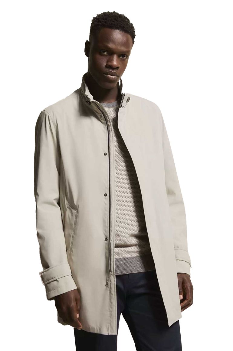 Bugatti tussenjas effen grijs