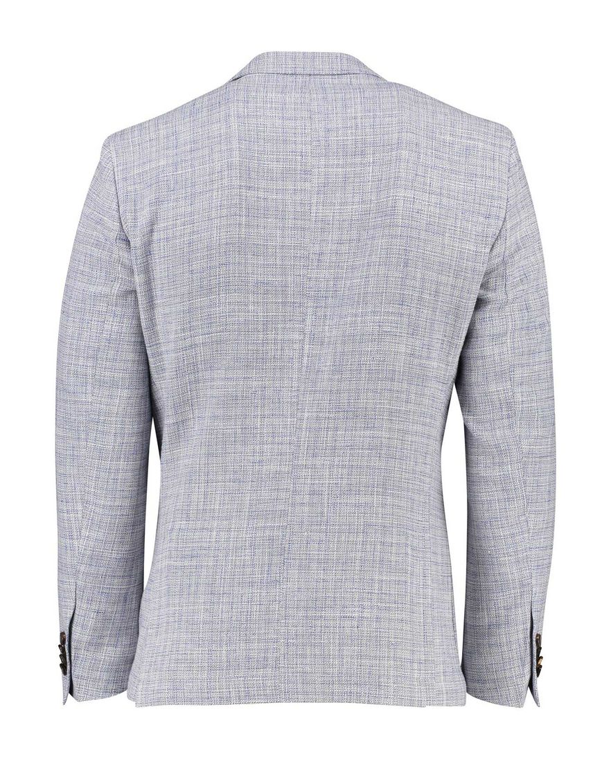 Carl Gross blauw gemêleerd colbert modern fit blackline