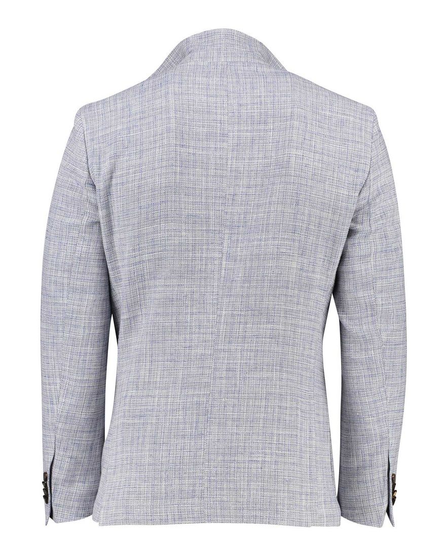 Carl Gross blauw gemêleerd colbert modern fit blackline