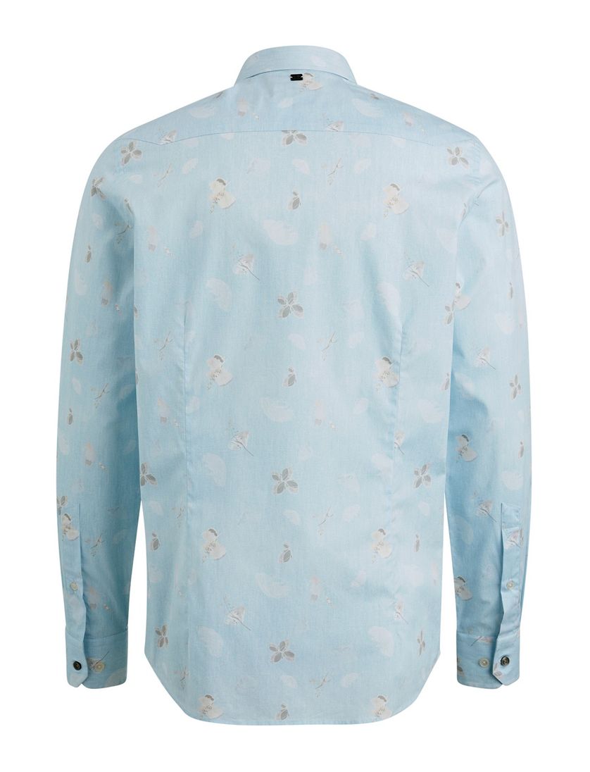 Vanguard lichtblauw geprint overhemd