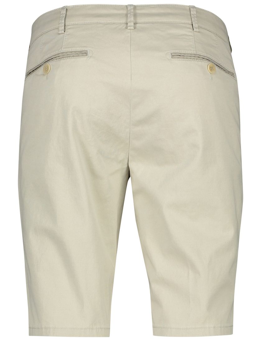 katoenen Meyer b-palma bermuda effen beige