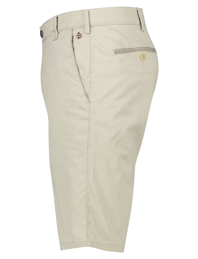katoenen Meyer b-palma bermuda effen beige