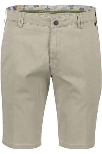 Meyer Meyer bermuda b-palma effen beige katoen