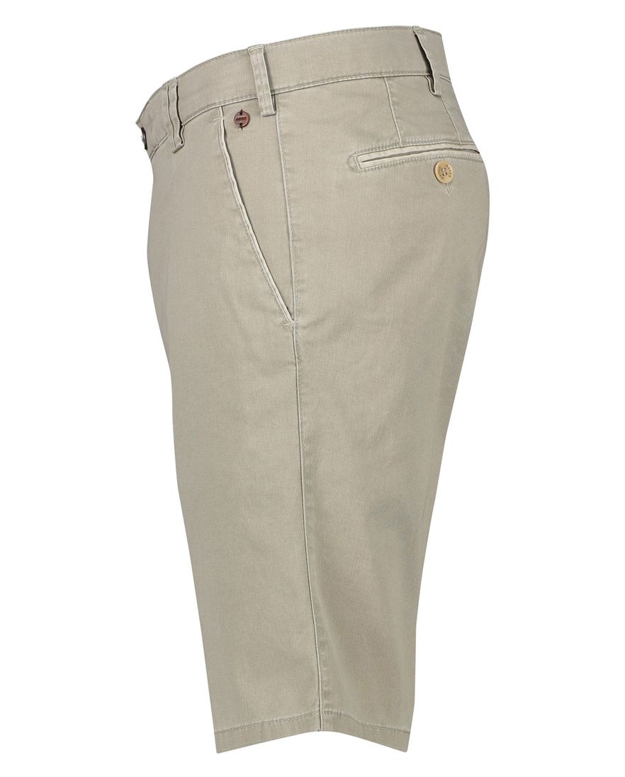 Meyer bermuda b-palma effen beige katoen