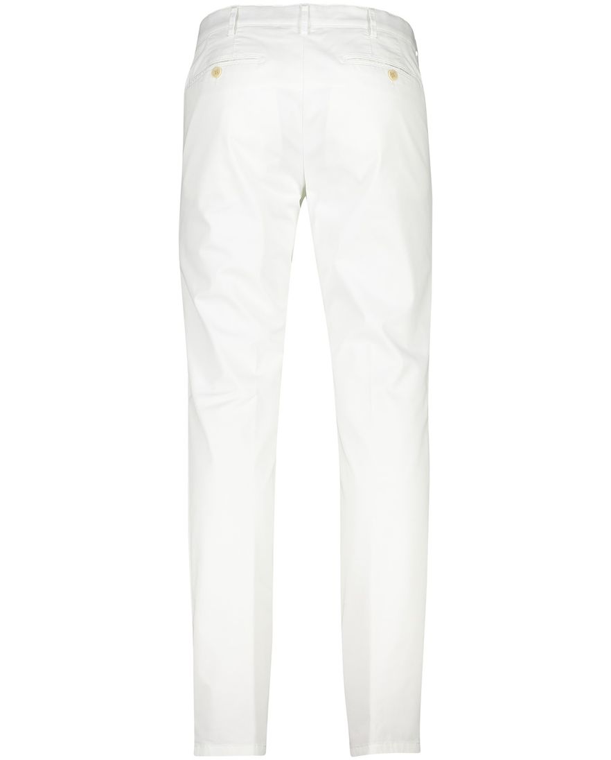 Meyer pantalon Bonn wit katoen