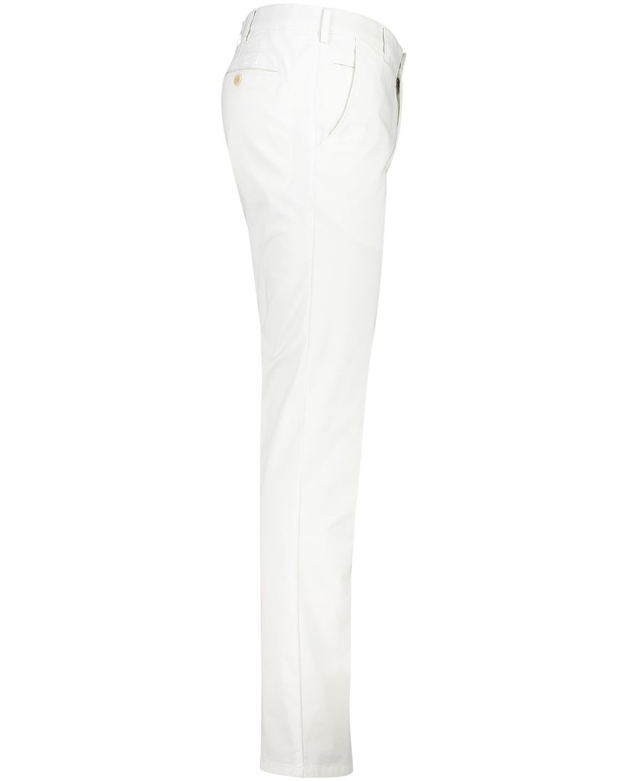 Meyer pantalon Bonn wit katoen