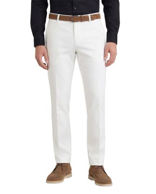 Meyer Meyer pantalon Bonn wit effen katoen