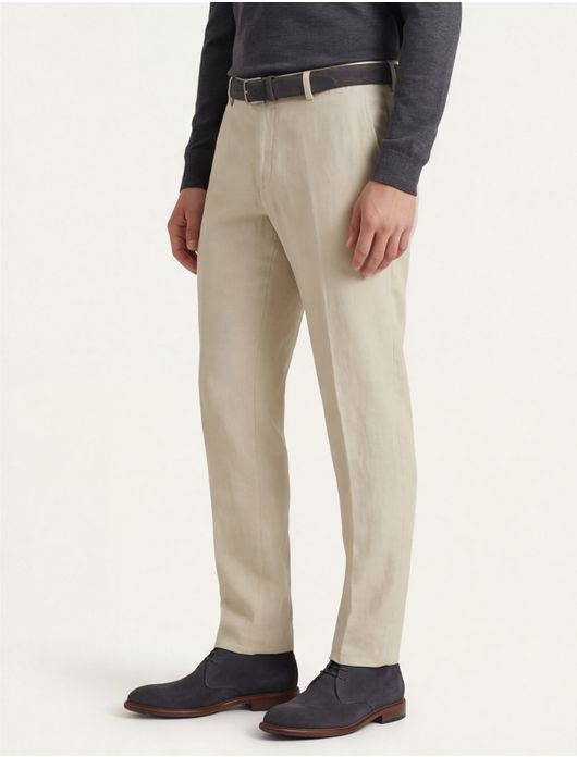Meyer pantalon katoen beige