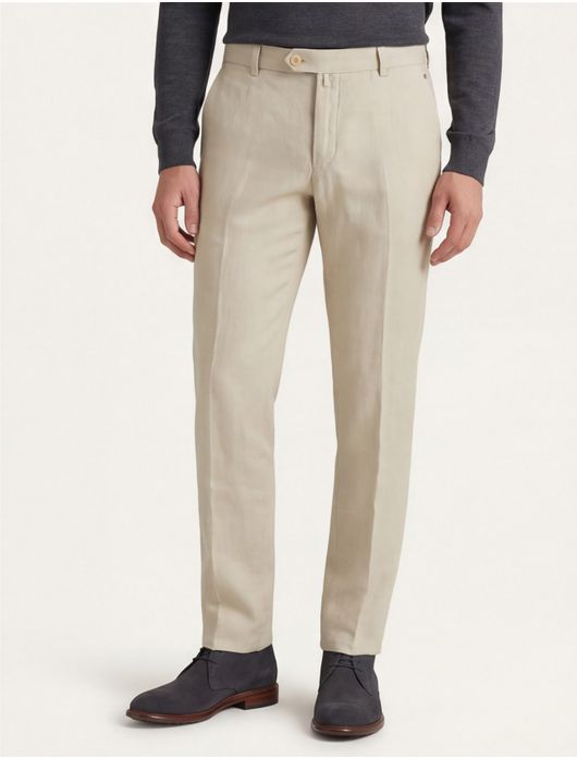 Meyer pantalon katoen beige