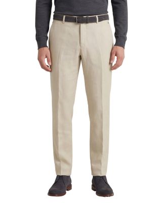 Meyer Meyer modern fit pantalon linnen beige