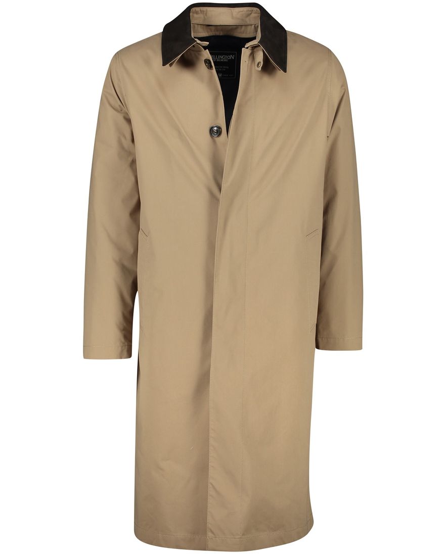 Wellington of Bilmore tussenjas beige effen