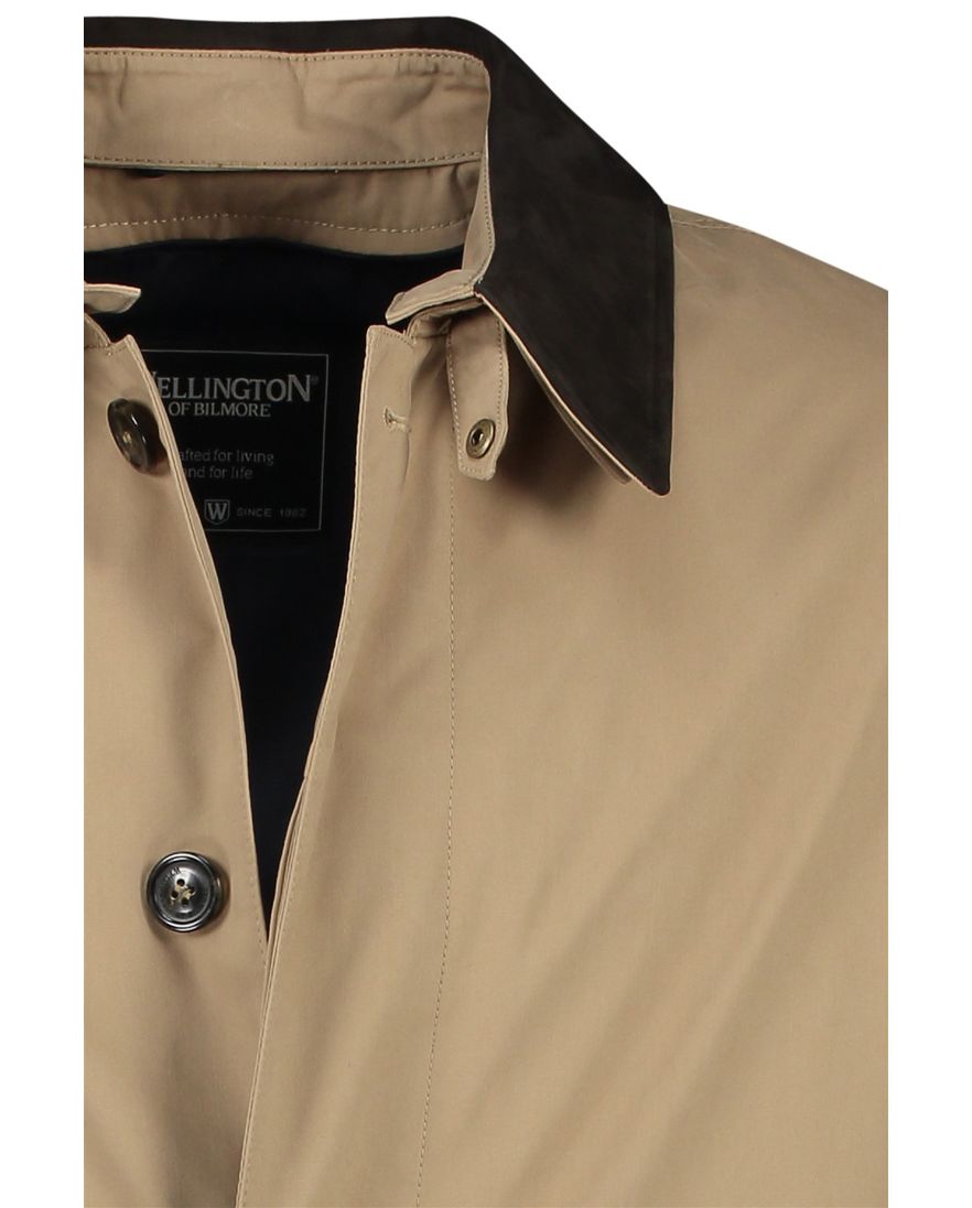 Wellington of Bilmore tussenjas beige effen