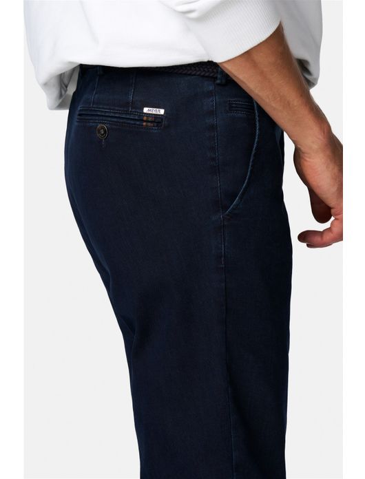 Meyer Pantalon donkerblauw effen