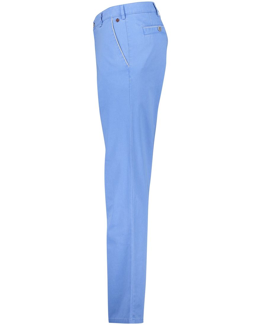 Meyer broek lichtblauw effen normale fit