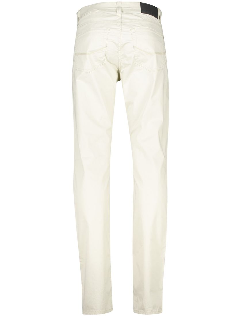 Tapered fit Pierre Cardin katoenen off-white jeans