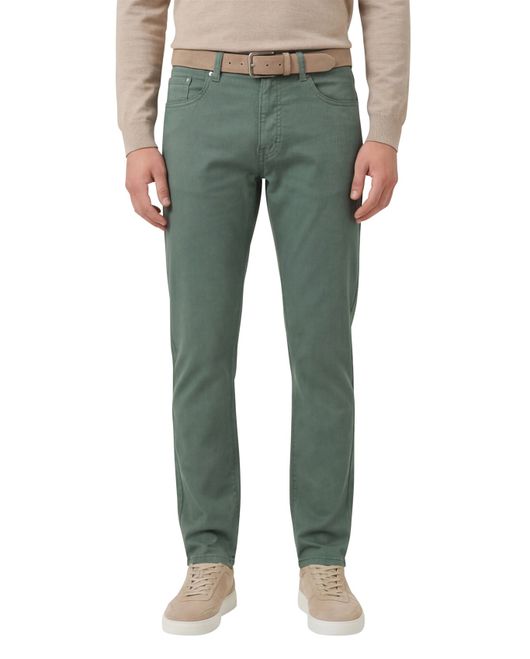 Pierre Cardin Lyon tapered 5-pocket broek groen