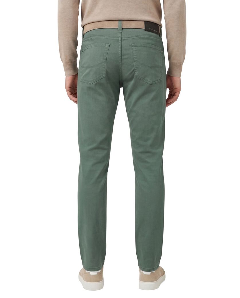 Futureflex Pierre Cardin broek groen katoen Tapered Fit