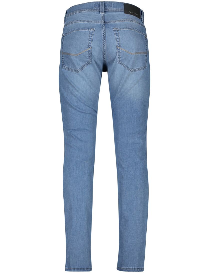 Spijkerbroek Pierre Cardin effen blauw Futureflex Lyon Tapered