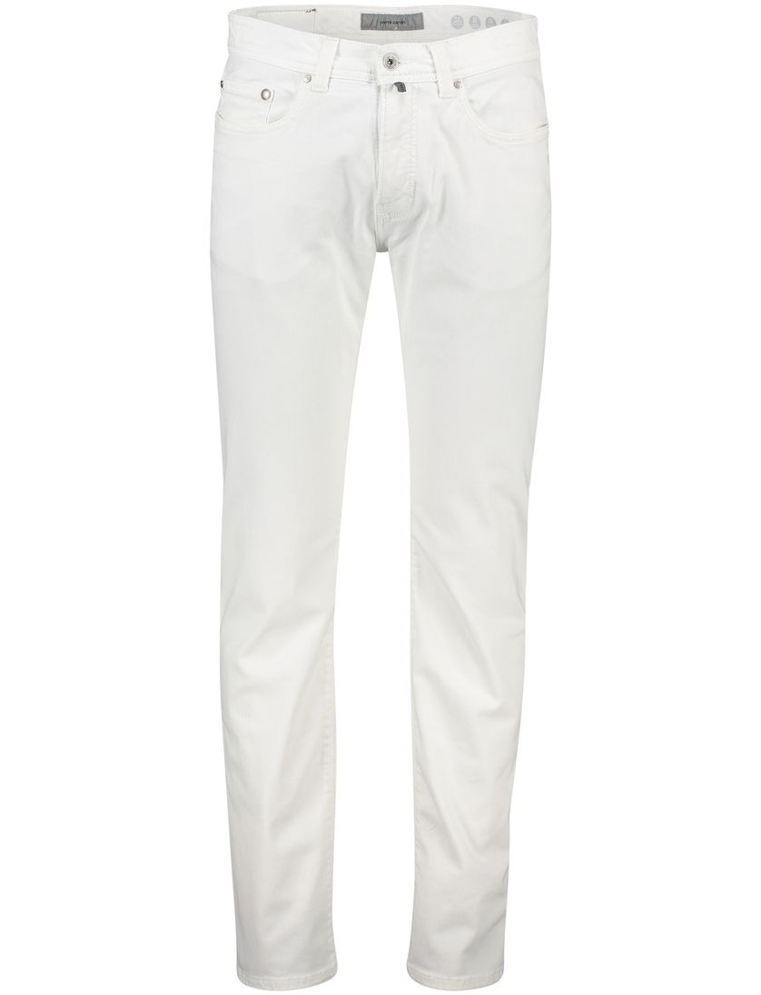 katoenen Pierre Cardin jeans wit normale fit