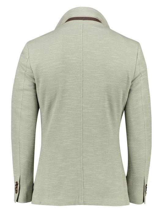 Born with appetite colbert groen slim fit